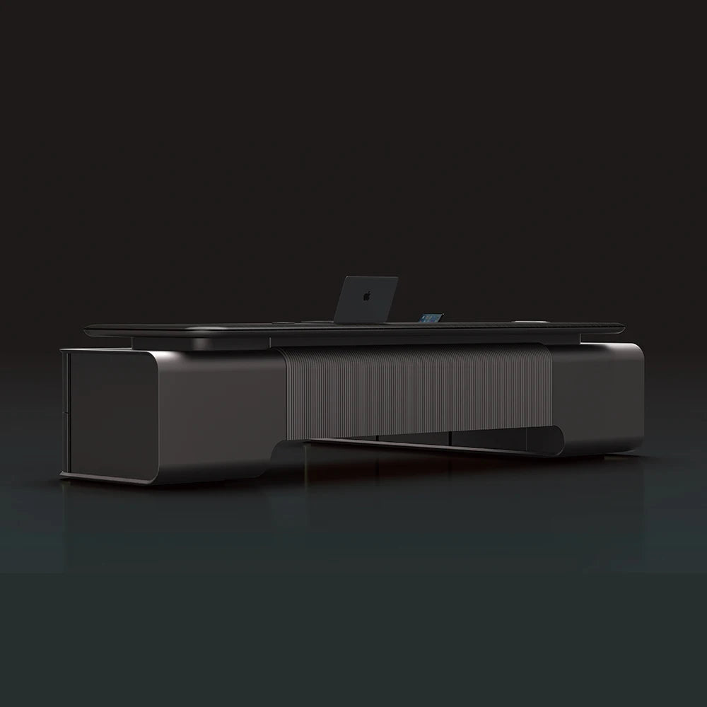 Boss High Tech Executive CEO Desk Wooden Office Desk Office Furniture Workstation Table Designs