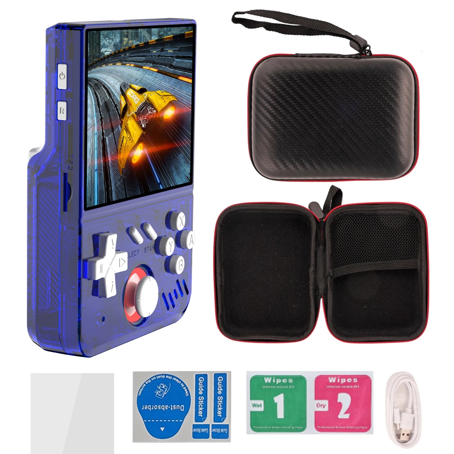 2025 New R36Mini Retro Handheld Game Console Linux System 18000+ Games 3.5 IPS Screen Classic Video Game Console Women Kids Gift