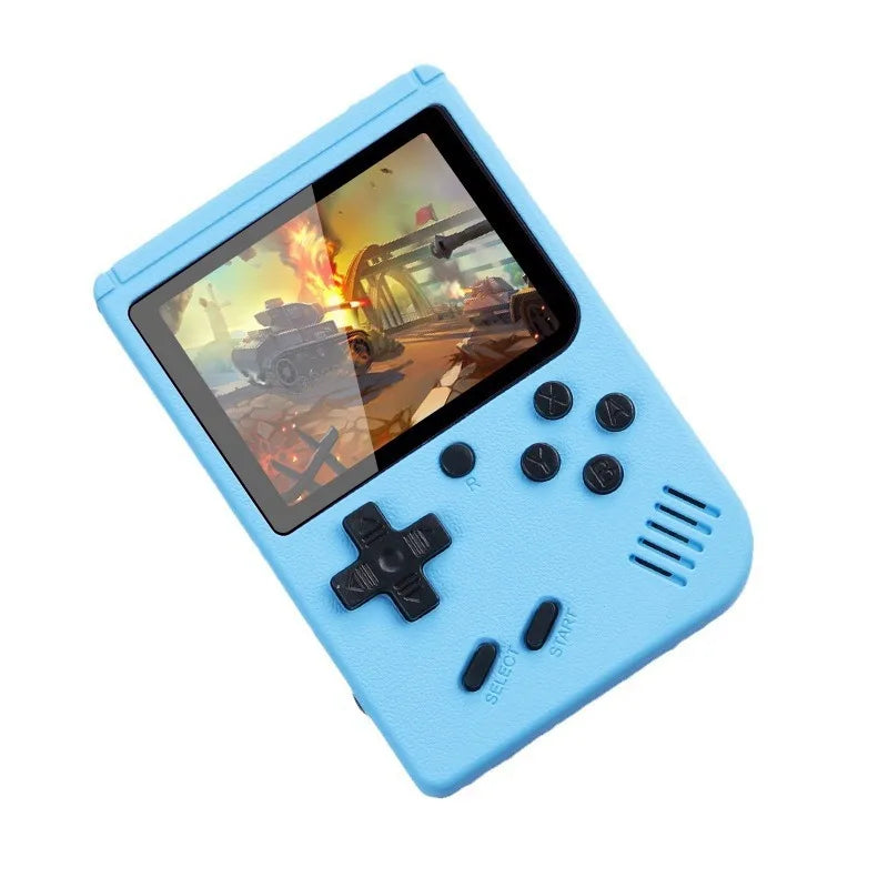 Retro Portable Mini Handheld Video Game Console 3.0-Inch Flexible HD Screen Kids Color Game Player Built in 500 Games Mini Gift