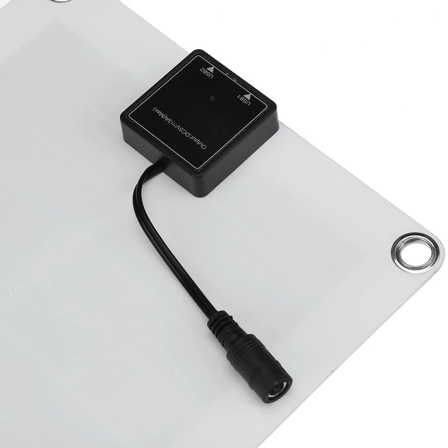Portable 20W Solar Flexible Panel Kit 12V Switch USB Charging Interface Solar Board with 300W Controller Waterproof Solar Cells