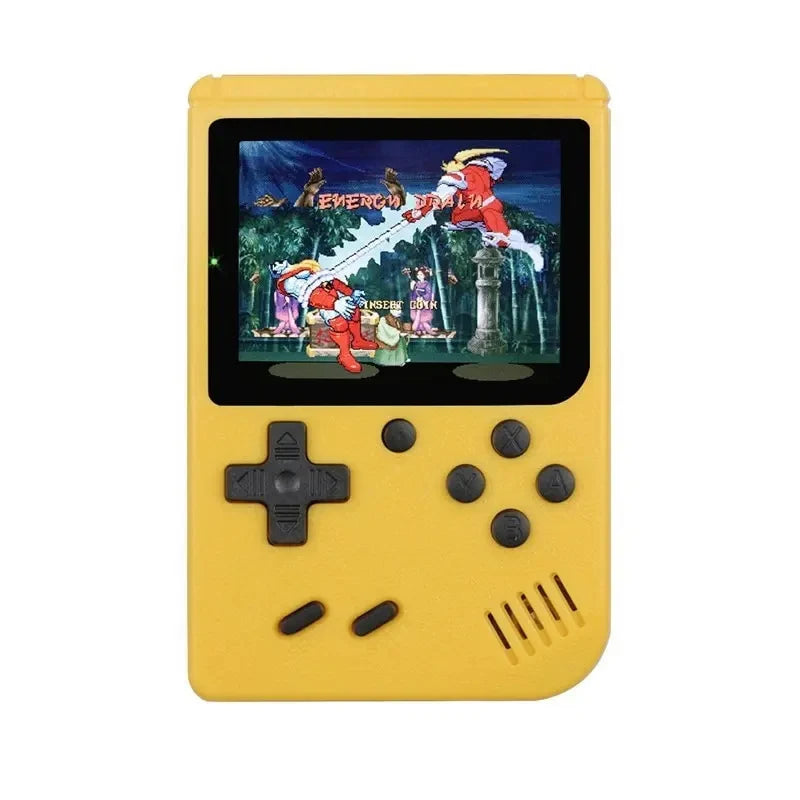 Retro Portable Mini Handheld Video Game Console 3.0-Inch Flexible HD Screen Kids Color Game Player Built in 500 Games Mini Gift