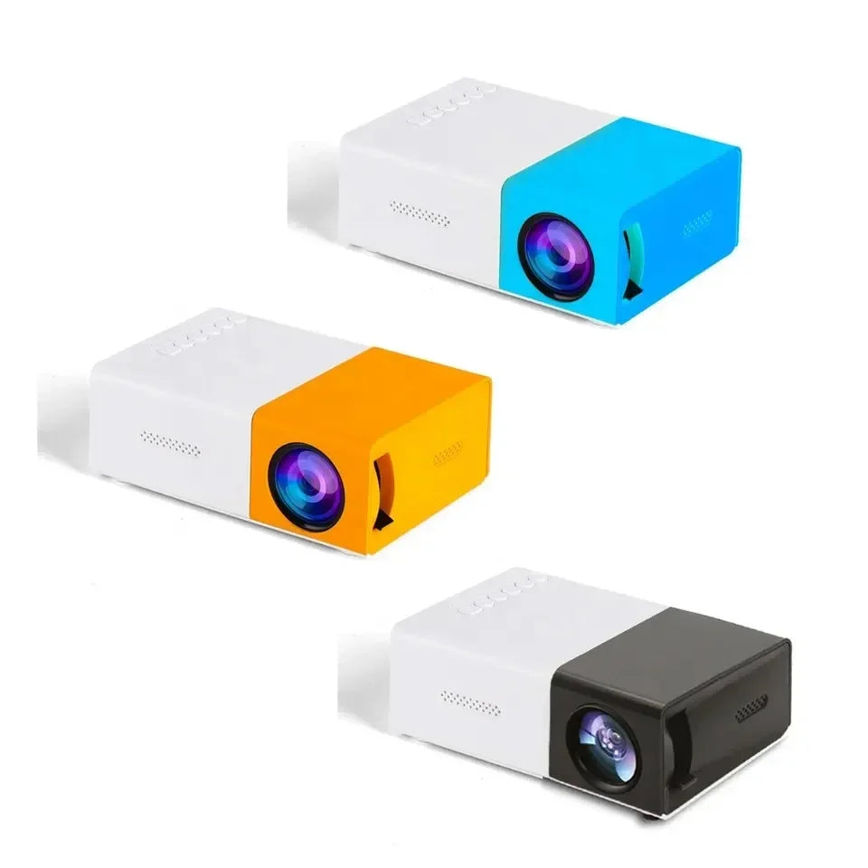 YG300 Mini Portable Projector - WiFi Smart 1280x720P Full HD for Office and Home Theater Video Projection