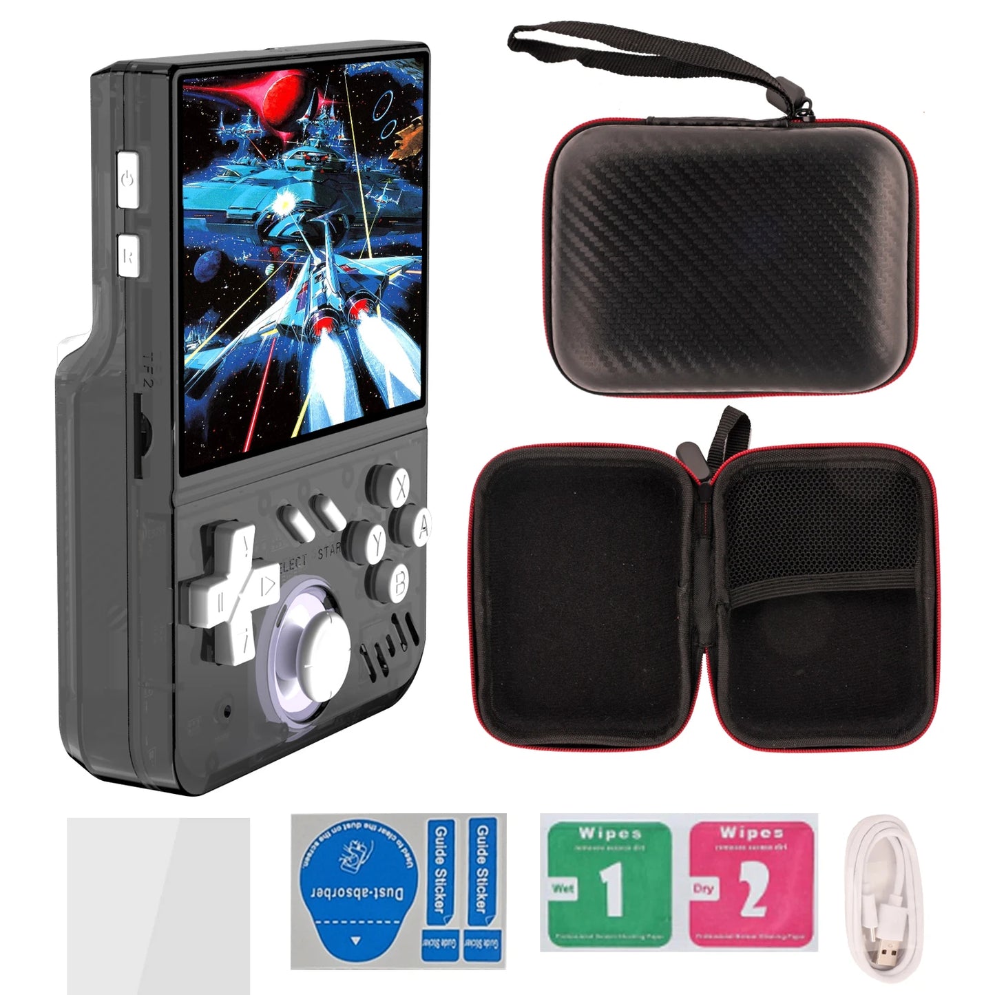 2025 New R36Mini Retro Handheld Game Console Linux System 18000+ Games 3.5 IPS Screen Classic Video Game Console Women Kids Gift