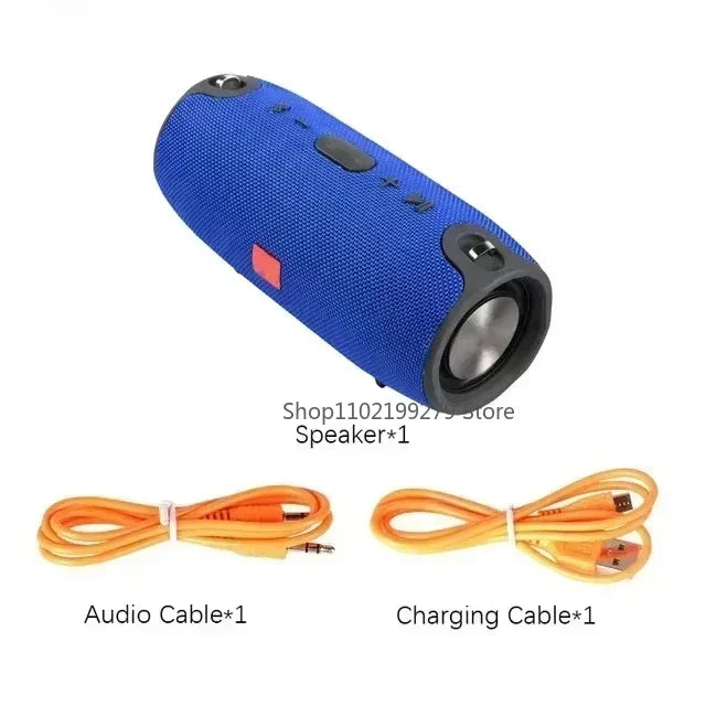 3600Mah 40W TWS Bluetooth Speaker Waterproof Portable PC Column Bass Music Player Subwoofer Boombox with BT AUX TF Usb