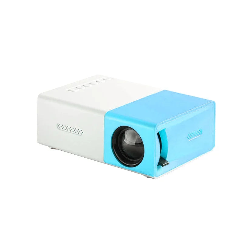 YG300 Mini Portable Projector - WiFi Smart 1280x720P Full HD for Office and Home Theater Video Projection