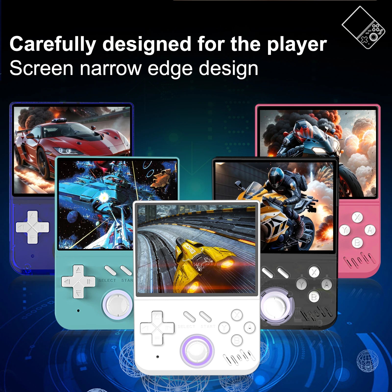 2025 New R36Mini Retro Handheld Game Console Linux System 18000+ Games 3.5 IPS Screen Classic Video Game Console Women Kids Gift