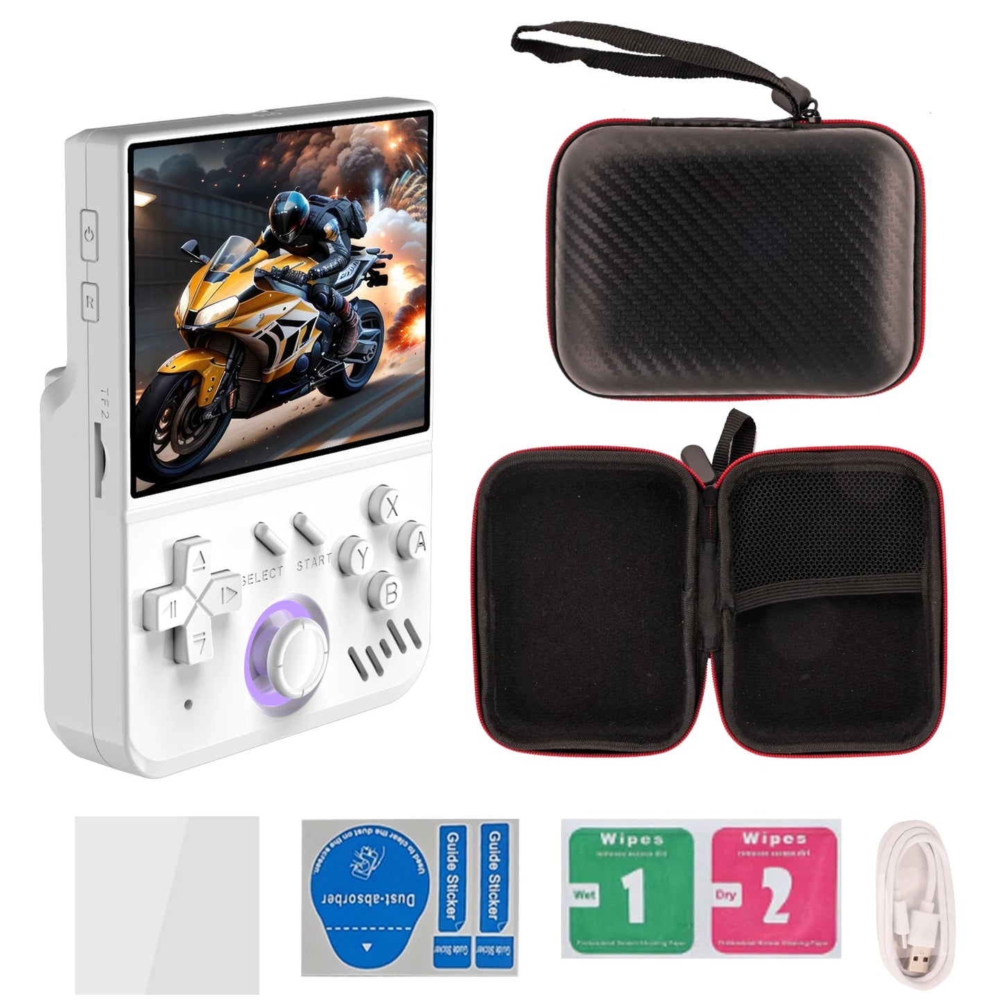 2025 New R36Mini Retro Handheld Game Console Linux System 18000+ Games 3.5 IPS Screen Classic Video Game Console Women Kids Gift