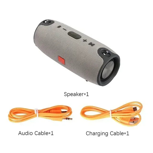 3600Mah 40W TWS Bluetooth Speaker Waterproof Portable PC Column Bass Music Player Subwoofer Boombox with BT AUX TF Usb