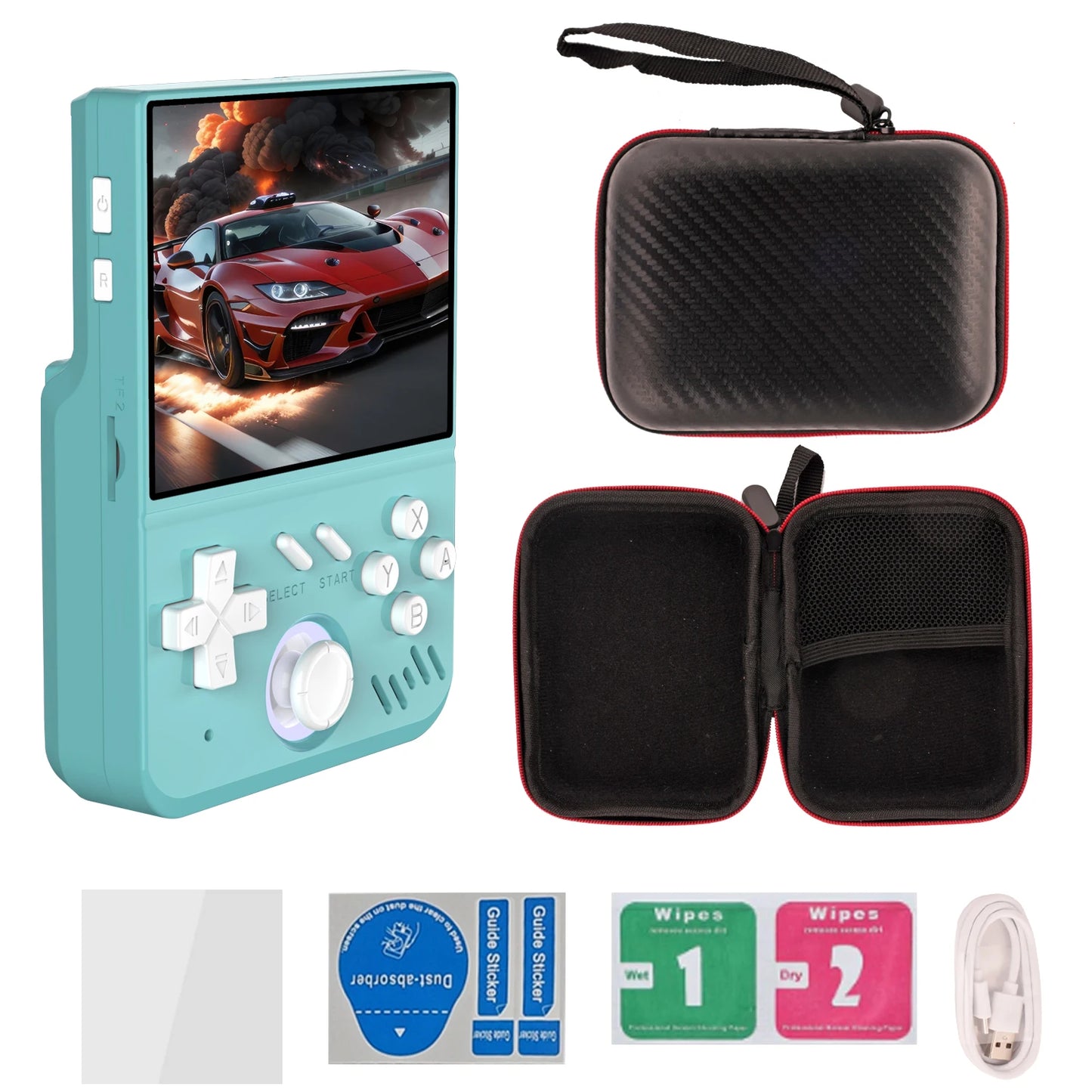 2025 New R36Mini Retro Handheld Game Console Linux System 18000+ Games 3.5 IPS Screen Classic Video Game Console Women Kids Gift