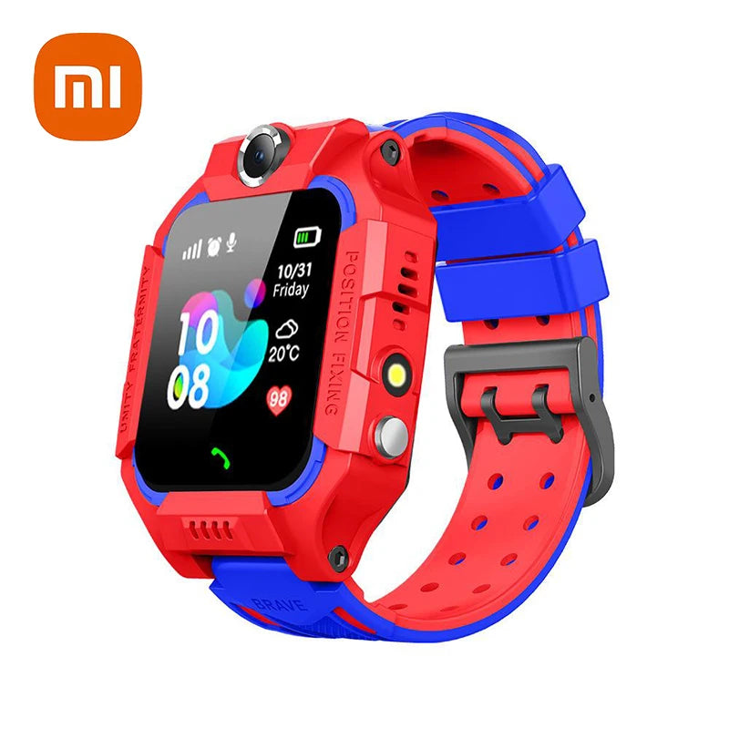 Xiaomi Kids Smart Watch 4G Sim Card Call Camera GPS Location SOS Antil-Lost IP67 Waterproof Smart Watch for Ios Android Kid Gift