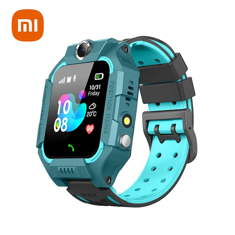 Xiaomi Kids Smart Watch 4G Sim Card Call Camera GPS Location SOS Antil-Lost IP67 Waterproof Smart Watch for Ios Android Kid Gift
