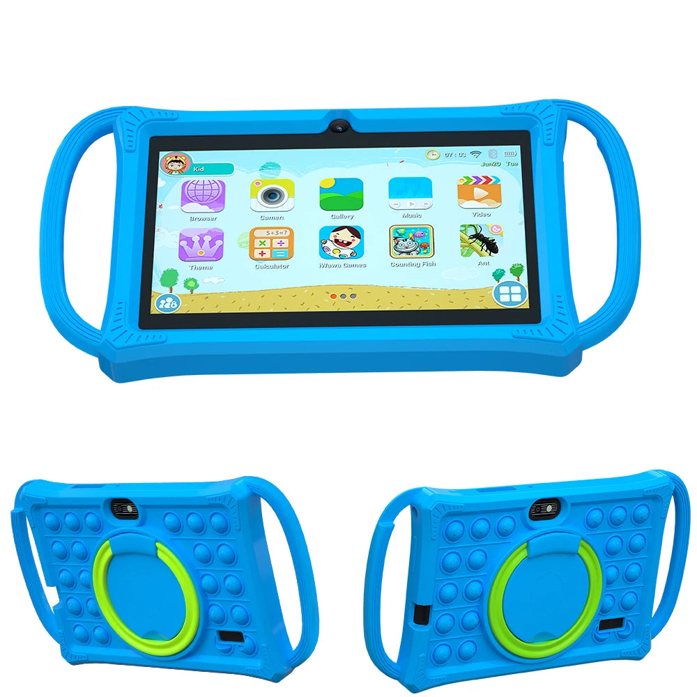 New 7.0 Inch Android 12 Tablet Google Play Quad Core Tablets BT Wi-Fi 4GB RAM 64GB ROM Tablets Children'S Gifts