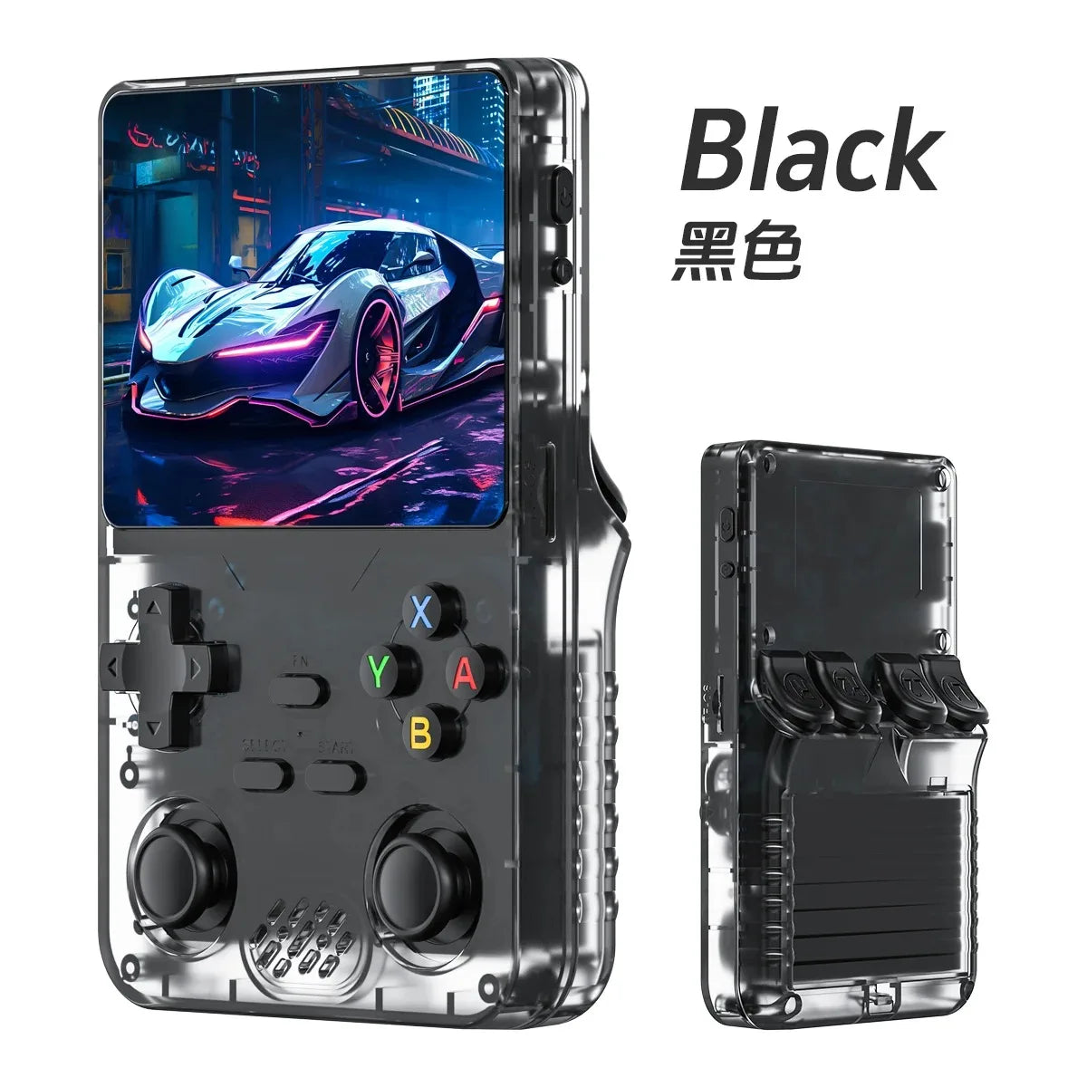 Game Console with Linux System, 3.5-Inch IPS Screen, Portable Retro Gaming Console