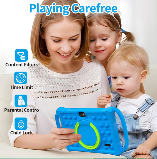New 7.0 Inch Android 12 Tablet Google Play Quad Core Tablets BT Wi-Fi 4GB RAM 64GB ROM Tablets Children'S Gifts