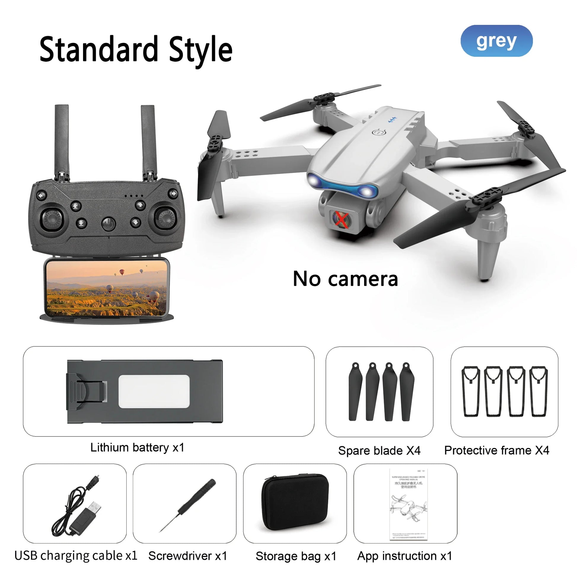 K3 E99 Pro Mini Drone Three-Sided Obstacle Avoidance Fixed Height Professional Foldable RC Quadcopter without Camera