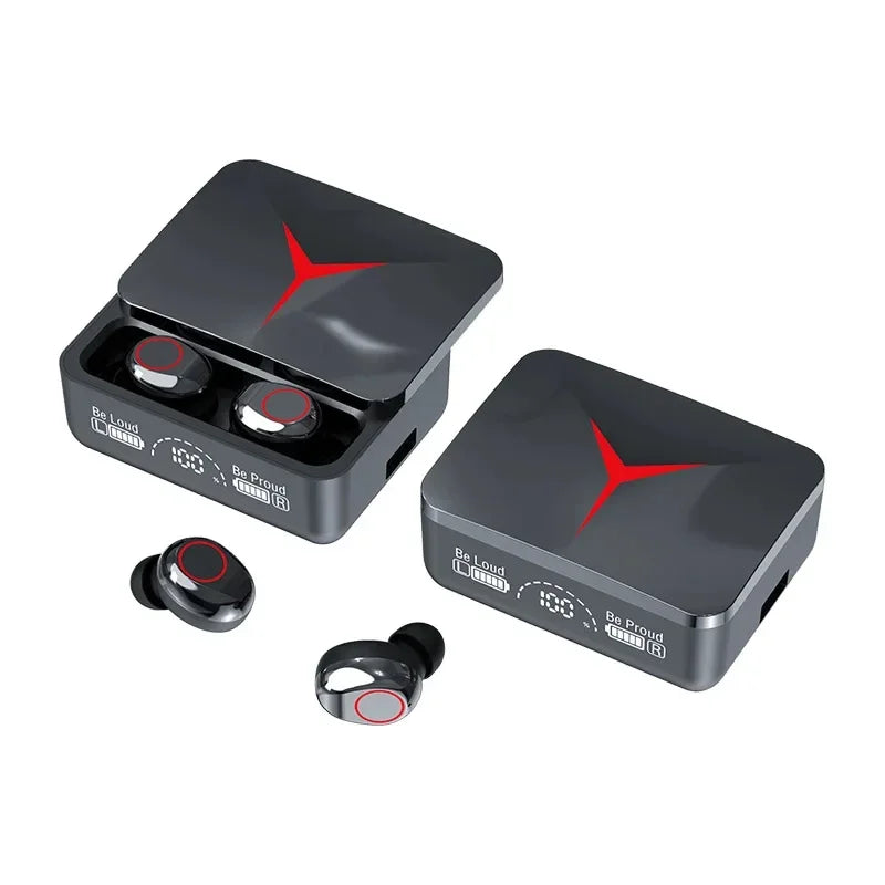 TWS M90Pro Wireless Headphones Gaming Earphone Bluetooth 5.3 Sport Earbud with Mic Charging Box Music Headsets for Iphone Xiaomi