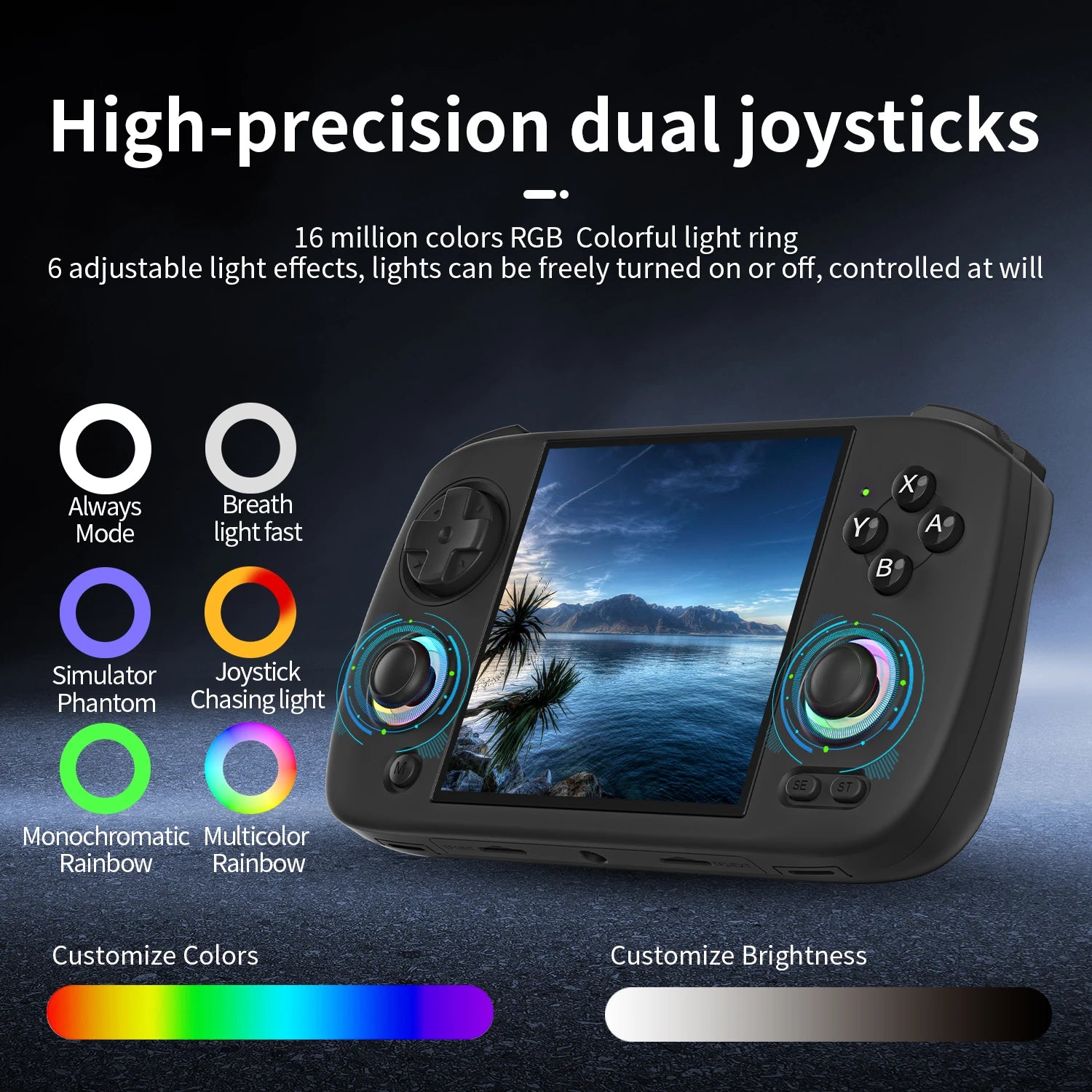 RG Cubexx Handheld Game Console 3.95" IPS Screen Rgcubexx Linux WIFI Bluetooth Retro Video Gaming Console PSP Gifts