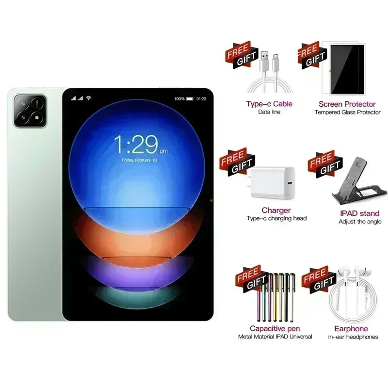 2025 New Original Xioami Pad 7S Pro Tablet 22GB+2T 11Inch HD 4K Android14 20000Mah 5G Dual SIM Phone Call Wifi GPS WPS Tablet PC