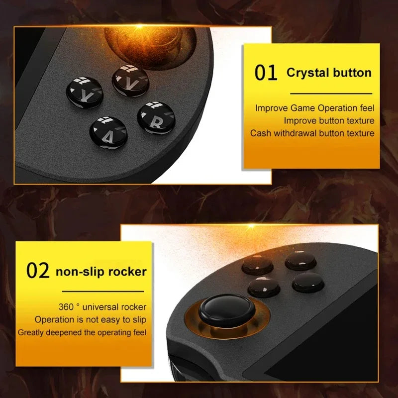 SF3000 Mini Retro Handheld Game Console 4.5" IPS Screen 20000+ Games Portable Pocket Video Game for PS1/GBA/ Arcade Games