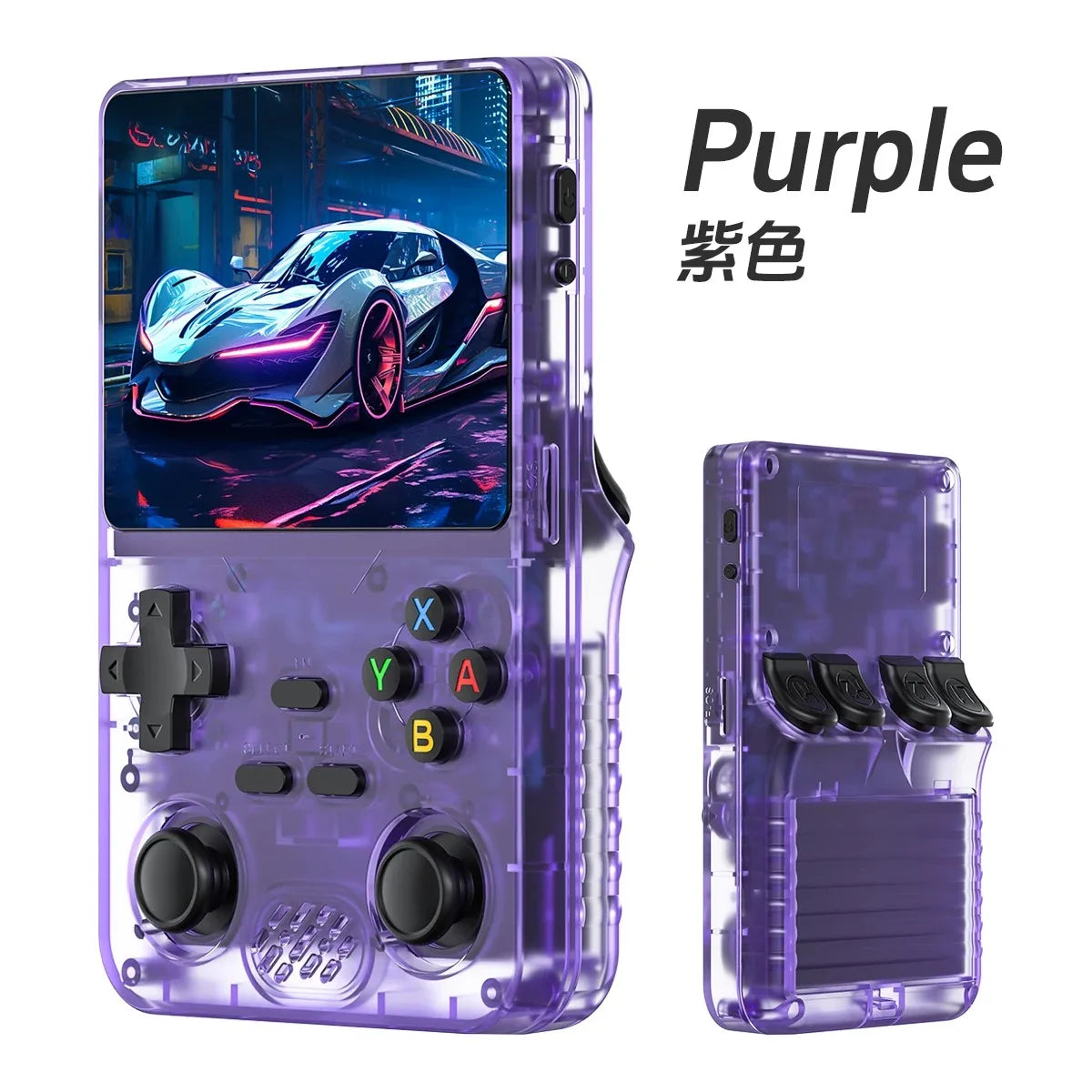 Game Console with Linux System, 3.5-Inch IPS Screen, Portable Retro Gaming Console