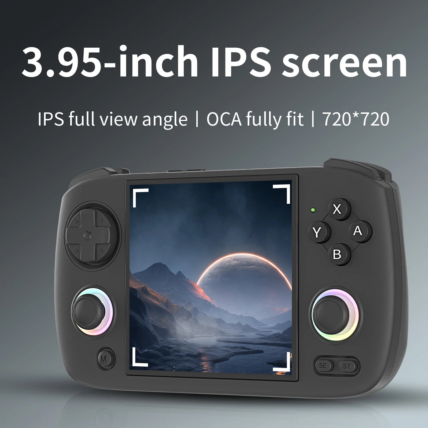 RG Cubexx Handheld Game Console 3.95" IPS Screen Rgcubexx Linux WIFI Bluetooth Retro Video Gaming Console PSP Gifts