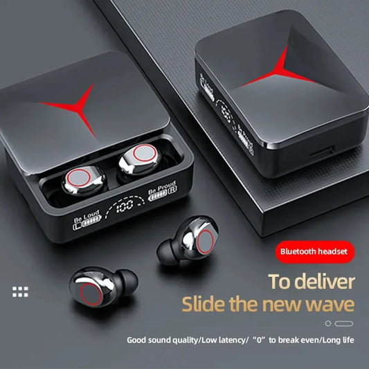 TWS M90Pro Wireless Headphones Gaming Earphone Bluetooth 5.3 Sport Earbud with Mic Charging Box Music Headsets for Iphone Xiaomi