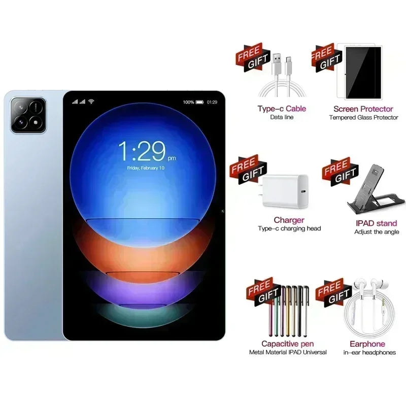 2025 New Original Xioami Pad 7S Pro Tablet 22GB+2T 11Inch HD 4K Android14 20000Mah 5G Dual SIM Phone Call Wifi GPS WPS Tablet PC