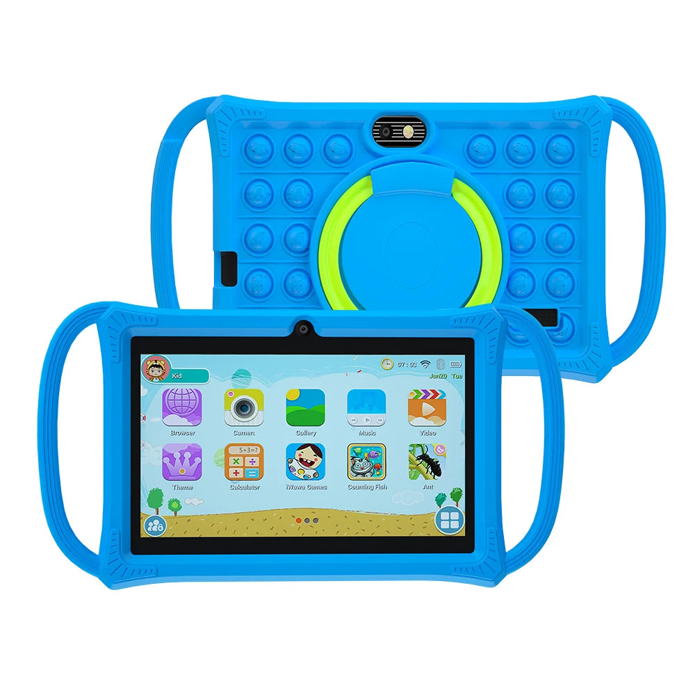 New 7.0 Inch Android 12 Tablet Google Play Quad Core Tablets BT Wi-Fi 4GB RAM 64GB ROM Tablets Children'S Gifts