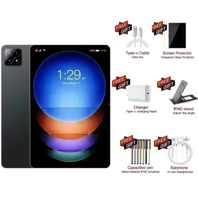 2025 New Original Xioami Pad 7S Pro Tablet 22GB+2T 11Inch HD 4K Android14 20000Mah 5G Dual SIM Phone Call Wifi GPS WPS Tablet PC