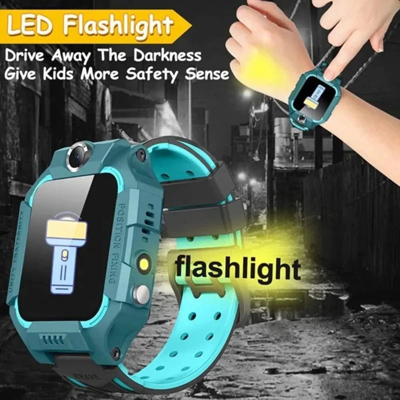 Xiaomi Kids Smart Watch 4G Sim Card Call Camera GPS Location SOS Antil-Lost IP67 Waterproof Smart Watch for Ios Android Kid Gift